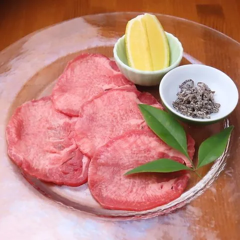 塩昆布で味わうタン塩